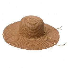 2JZHA0108 Women's Hat Brown Paper straw Sun Hat