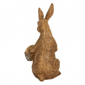 26PR5009 Figur Kaninchen 14 cm Braun Polyresin