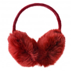 2JZCEW0023R Ear Warmers Red Polyester Girl's Ear Warmers