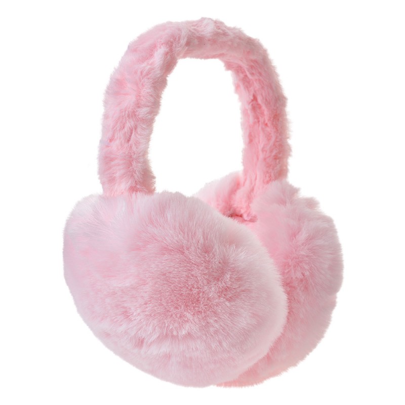 JZCEW0026P Ear Warmers one size Pink Polyester Girl's Ear Warmers