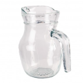 26GL4871 Carafe décoration 500 ml Transparent Verre Carafe d'eau