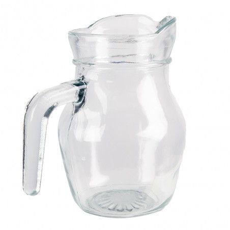 6GL4871 Caraffe decorativa 500 ml Trasparente Vetro Brocca d'acqua