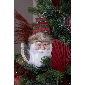 265267 Pendant Santa Claus 10x9x28 cm Red Plastic