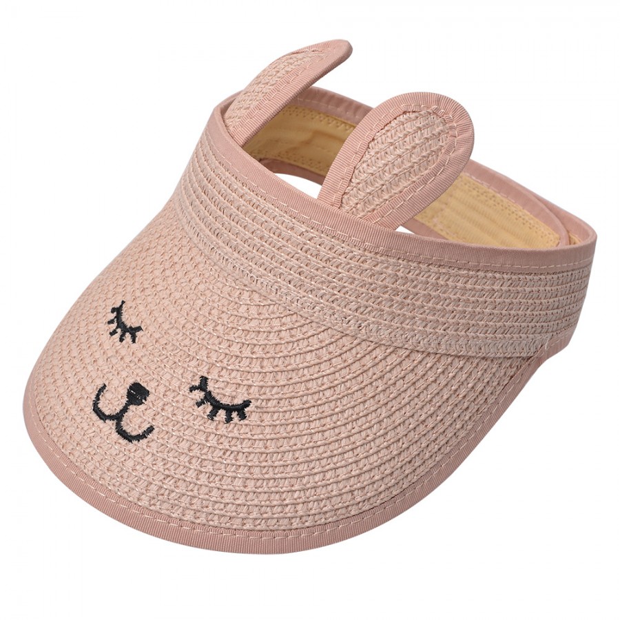 JZCHA0022 Cappello per bambini Beige Paglia di carta