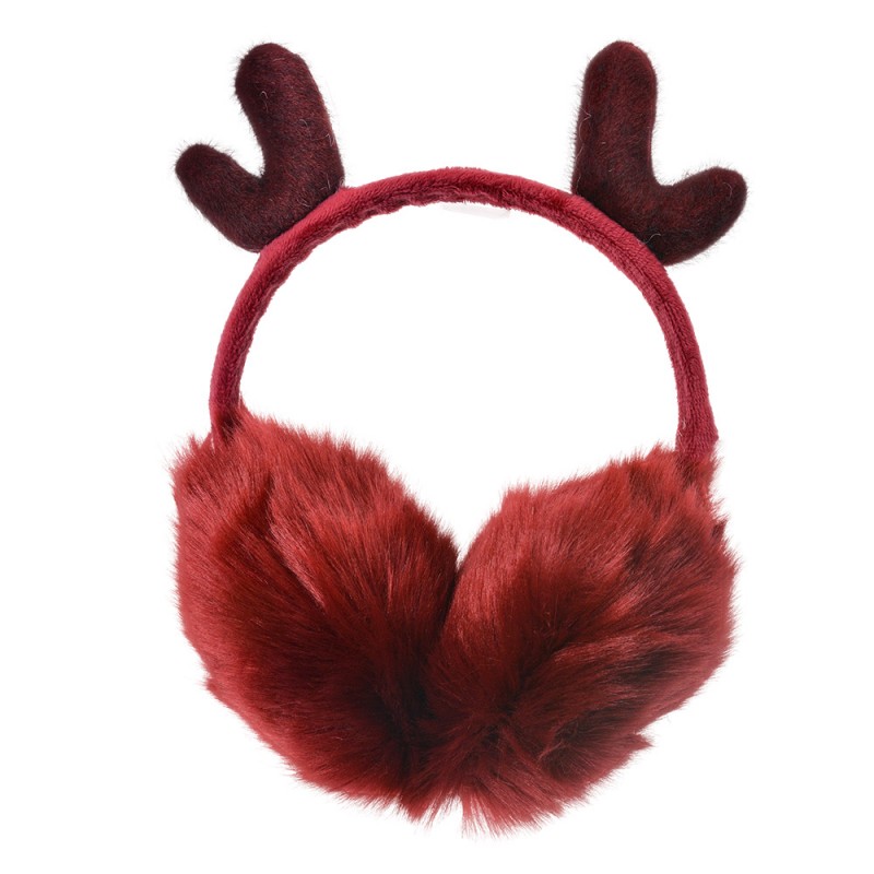 JZCEW0012R Kids' Ear Warmers one size Red Polyester