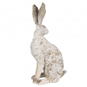26PR4051 Figur Kaninchen 47 cm Beige Polyresin Osterdekoration
