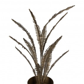 25Y1155 Kunstplant  63 cm Goudkleurig Ijzer Decoratie plant