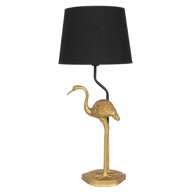 6LMC0029 Table Lamp Flamingo Ø 25x58 cm  Gold colored Plastic Desk Lamp