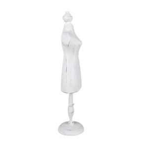 250768 Jewelry stand 13x11x51 cm White Wood Display Mannequin