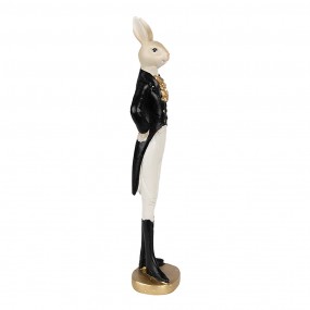 26PR4006 Figur Kaninchen 40 cm Beige Polyresin Osterdekoration