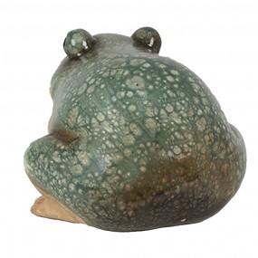 26PR4124 Figurine Frog 9 cm Green Ceramic