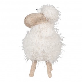 265273 Beeld Schaap 25 cm Wit Kunststof