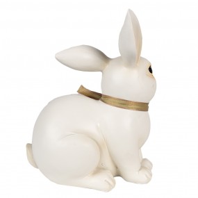 26PR4126 Figurine Lapin 20 cm Beige Polyrésine Décoration de Pâques