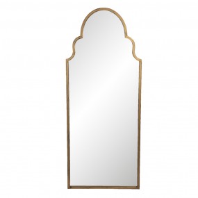 252S229 Standing Mirror 61x3x150 cm Gold colored Iron Glass