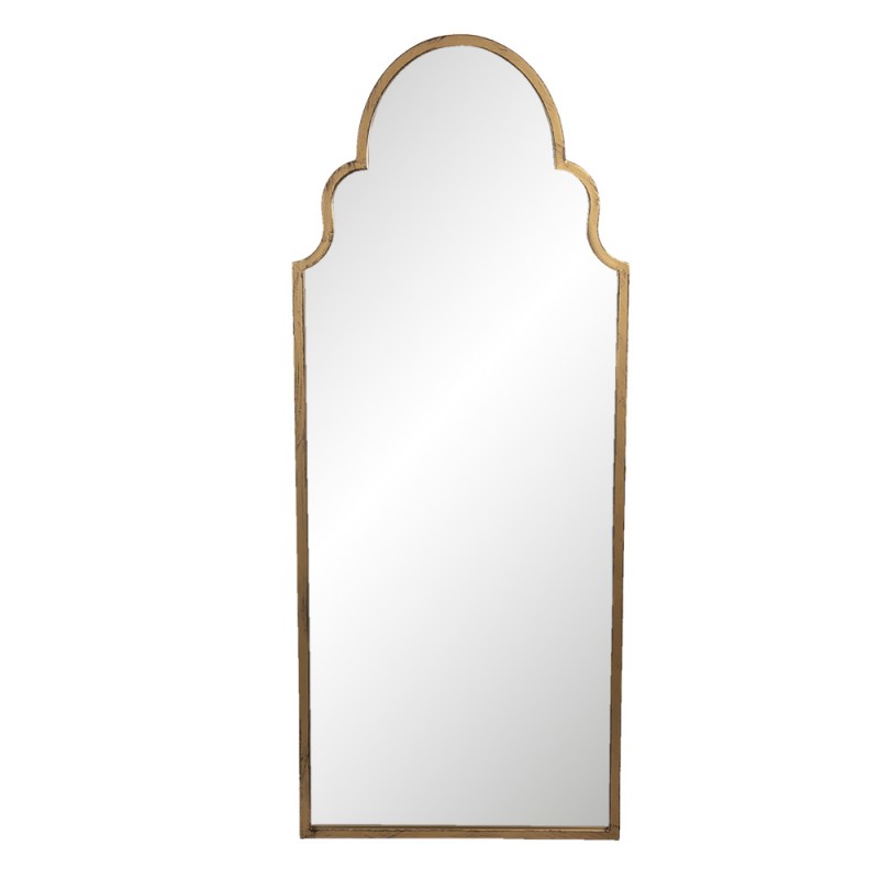 52S229 Standing Mirror 61x3x150 cm Gold colored Iron Glass