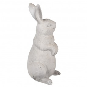 26PR5053 Figur Kaninchen 26 cm Beige Polyresin Osterdekoration