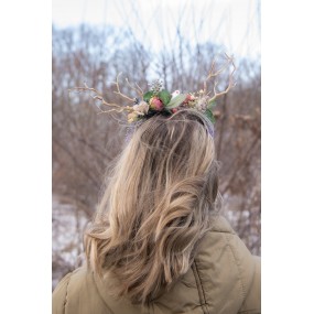 2JZHB0131 Haarband Mädchen Grün Kunststoff Zweigen Haarband Damen