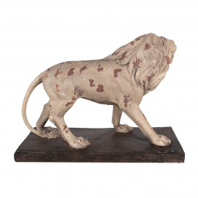25MG0029 Decorative Figurine Lion 55x23x40 cm Beige Brown Ceramic material