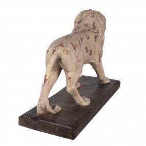 25MG0029 Decorative Figurine Lion 55x23x40 cm Beige Brown Ceramic material