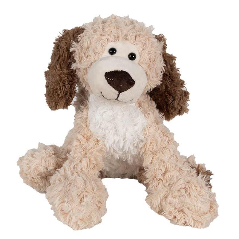TW0590M Stuffed toy Dog 26 cm Brown Plush