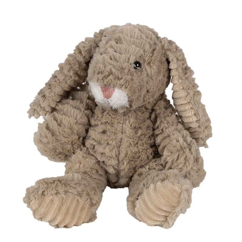 TW0591 Stuffed toy Rabbit 21 cm Brown Plush