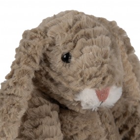 2TW0591 Stuffed toy Rabbit 21 cm Brown Plush