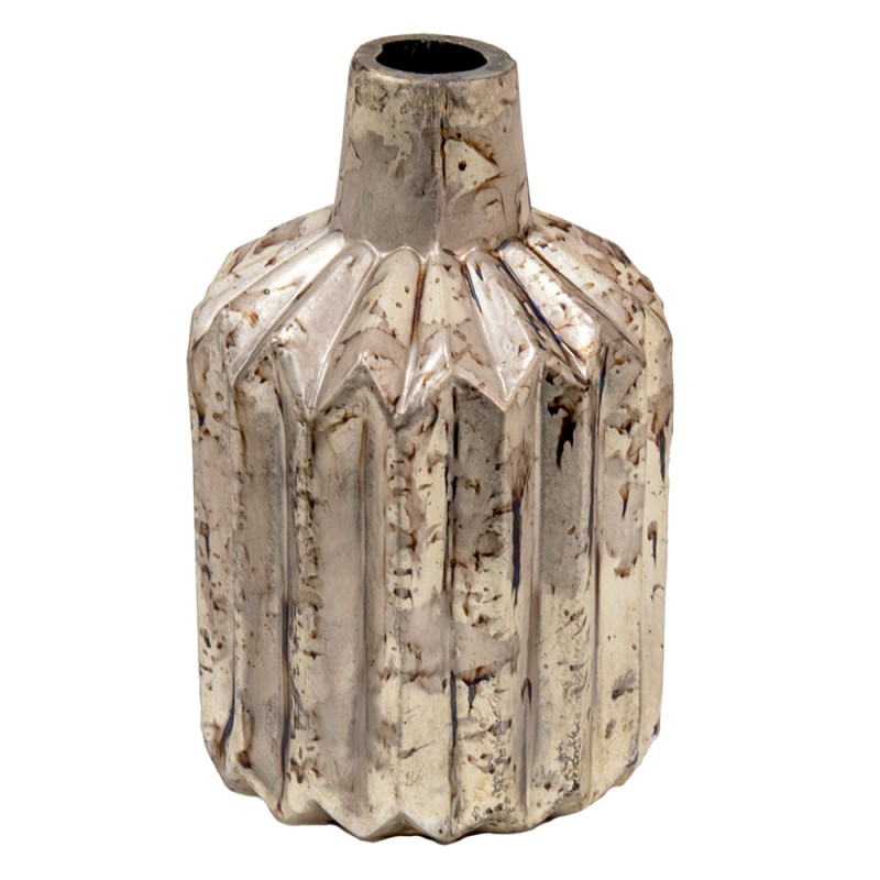 6GL3583 Vase 8x8x12 cm Couleur cuivre Verre Vase en verre