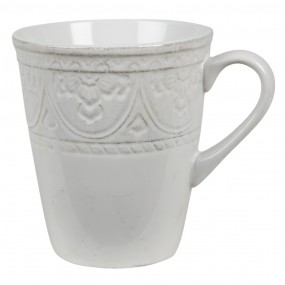 26CEMU0098 Tazza 450 ml Bianco Ceramica Bicchiere da tè