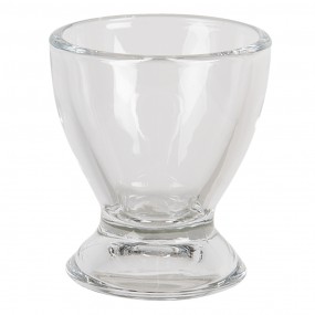 26GL3421 Egg Cup Ø 5x6 cm Glass Egg Holder