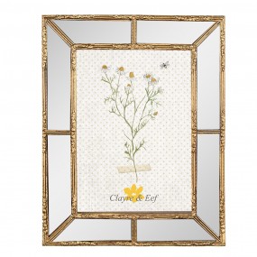 22F1044 Photo Frame 10x15 cm Gold colored Plastic Glass Rectangle Picture Frame