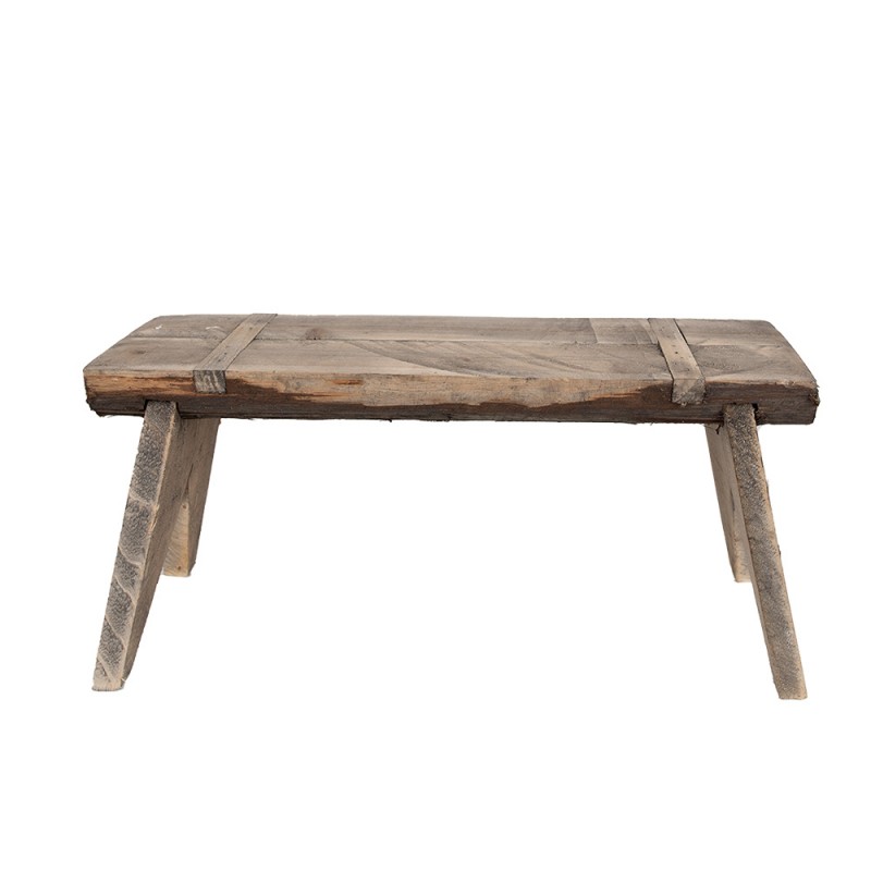 6H2314 Plant Table 44x18x20 cm Brown Wood
