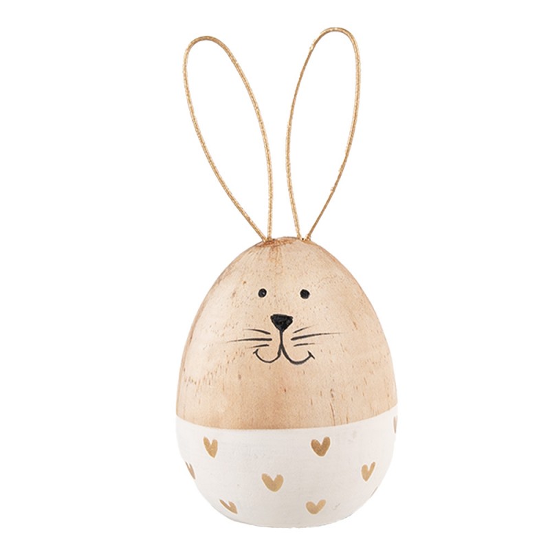 Ceramic Bunny Rabbit With Easter Egg Basket Figurine Home Decor Kitchen  Decor Spring Decor Easter Decor 