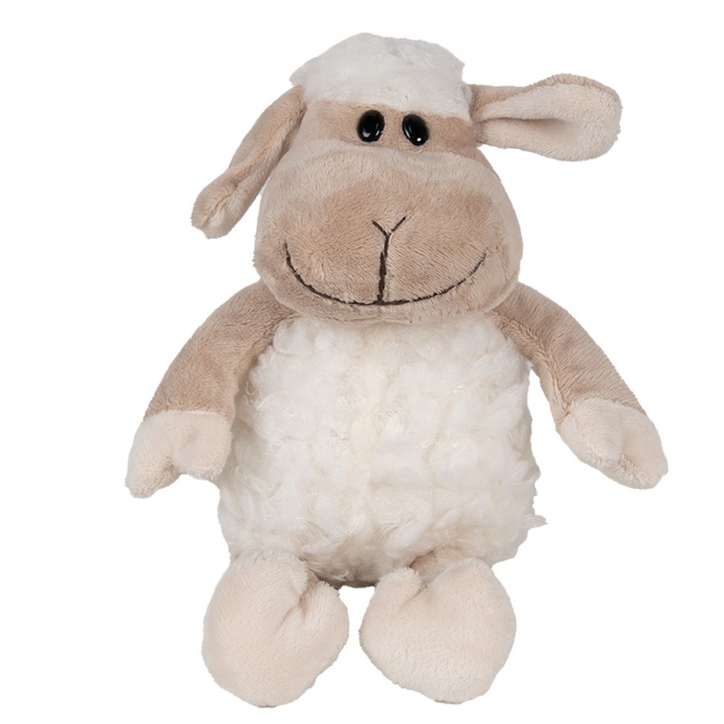 TW0595W Stuffed toy Sheep 10x15x19 cm White Plush