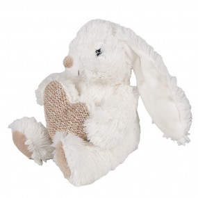 2TW0600 Stuffed toy Rabbit 11x14x14 cm Beige Plush