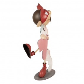 26Y5596 Decorative Figurine Gnome 55 cm Pink Iron
