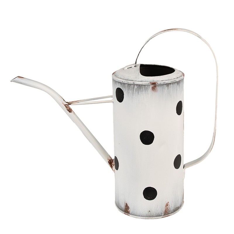 6Y5598 Decorative Watering Can 36x13x34 cm White Iron