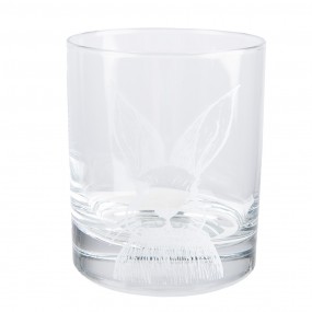 2RAEGL0005 Waterglas 300 ml Transparant Glas Konijn Drinkbeker