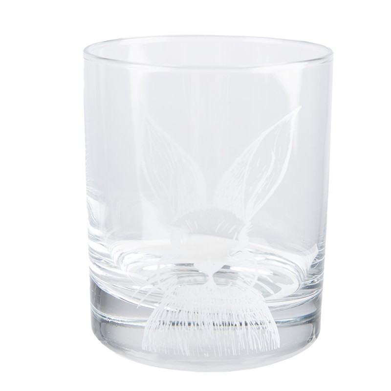 RAEGL0005 Bicchiere d'acqua 300 ml Trasparente Vetro Coniglio Bicchiere
