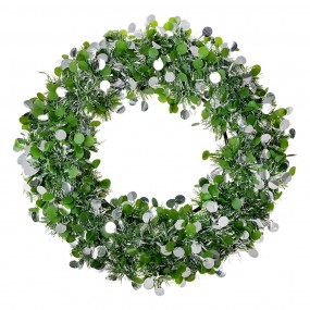 265490 Corona di Natale Ø 30 cm Verde Plastica
