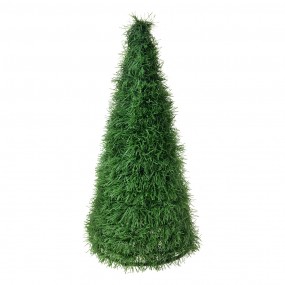 265513 Christmas Decoration Christmas Tree Ø 21x50 cm Green Plastic