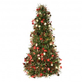 265520 Christmas Decoration Christmas Tree Ø 12x27 cm Green Plastic
