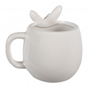 26CE1677 Mug Rabbit 350 ml White Porcelain