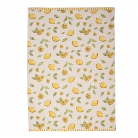 2KT042.056 Asciugamani da cucina 47x70 cm Beige Cotone Limoni Asciugamano da cucina