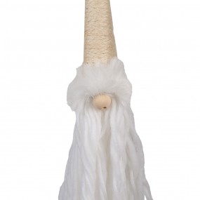 265613 Decorative Pendant Gnome 48 cm Beige Synthetic