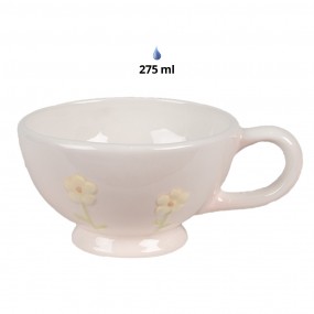26CE1698 Tea for One  500 ml Roze Keramiek Konijn Theepot set