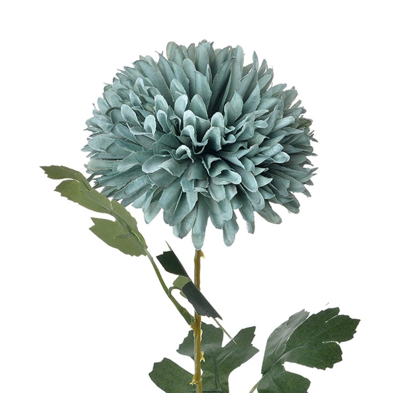 6PL0269 Fleur artificielle 54 cm Vert Bleu Plastique