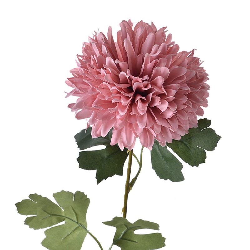 6PL0270 Fleur artificielle 54 cm Rose Plastique