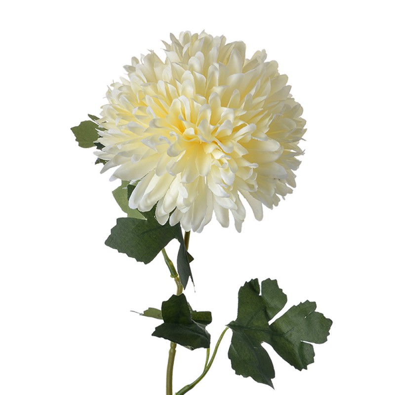 6PL0271 Fleur artificielle 54 cm Blanc Plastique