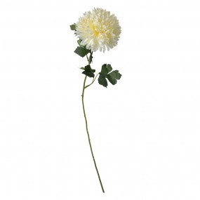 26PL0271 Fleur artificielle 54 cm Blanc Plastique