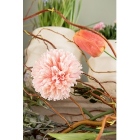 26PL0272 Artificial Flower 54 cm Pink Plastic